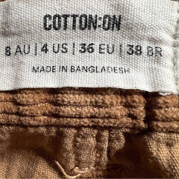 Cotton On Super Baggy Leg Corduroy size 4 - Picture 9 of 9